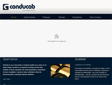 Tablet Screenshot of conducab.com.br